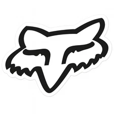 Fox Racing Fox Head Weather Resistant Sticker/Decal 08