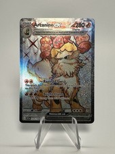 Pokémon Arcanine ex Full Art Holo Ultra Rare #224/198 SV01 Scarlet & Violet on eBay