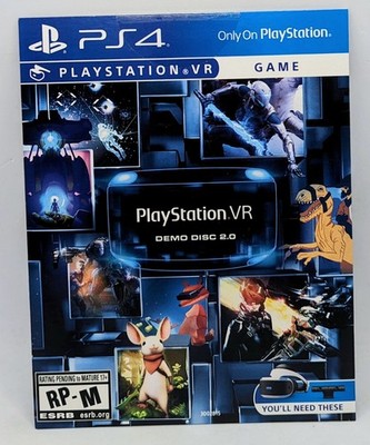 2017 PlayStation VR Demo Disc 2.0 PSVR Virtual Reality (PlayStation 4) (PS4)