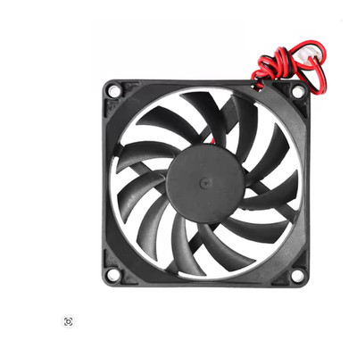 12V 2-Pin 80x80x10mm PC Computer CPU System Heatsink Cooling Fan 8010 *NEW*