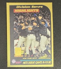 Robin Ventura 2001 Topps Division Series Highlights Gold /2001 #401 - New York
