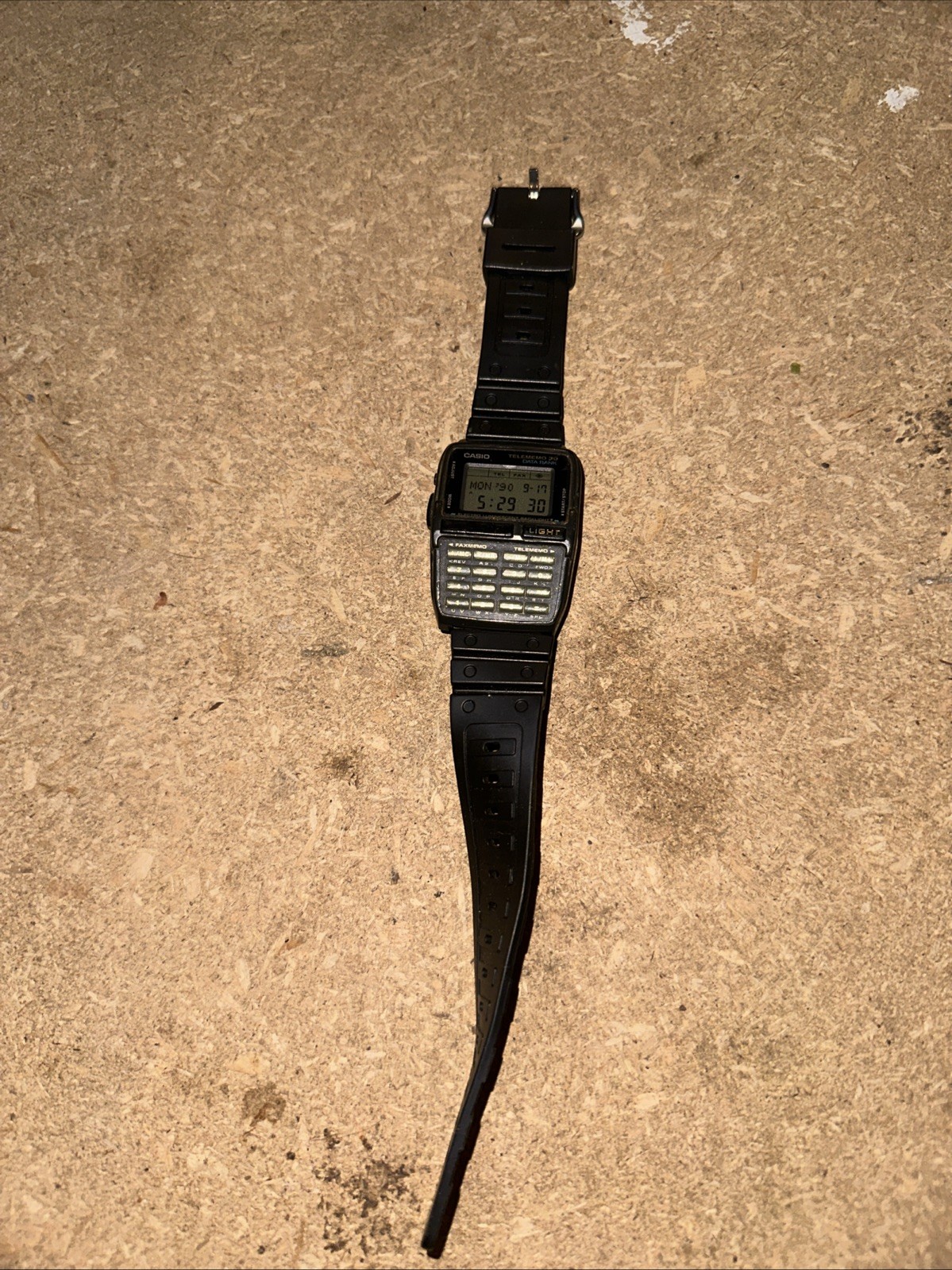 VINTAGE MENS TELEMEMO DBC 30 CASIO CALCULATOR