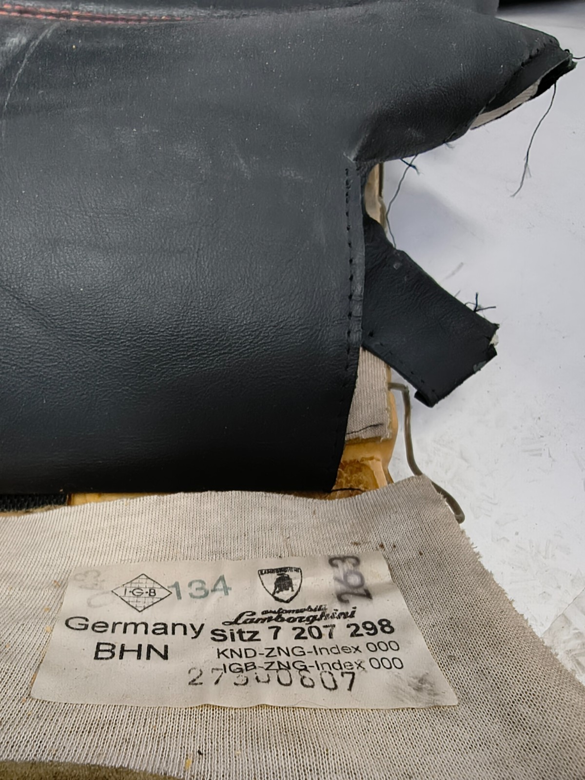 Lamborghini Gallardo (2010-2014) - Seat Cushion Padding