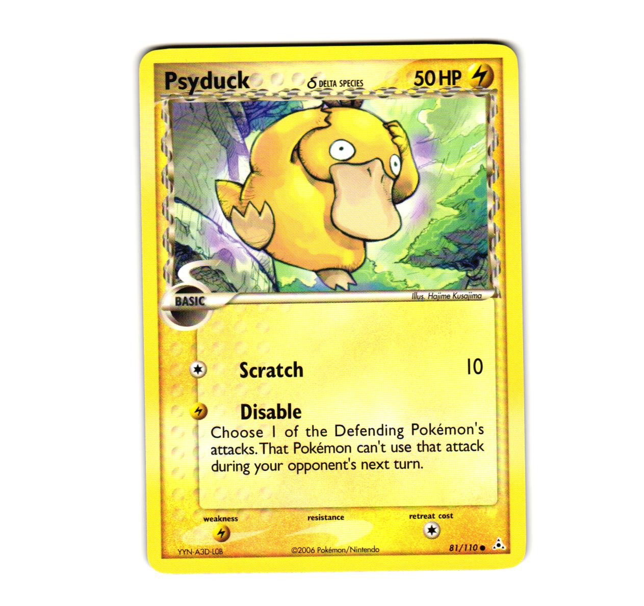 Pokemon Psyduck (Delta Species) 81/110 Holon Phantoms Common NM