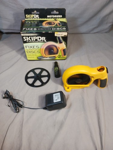 SKIP DR Doctor DRX Motorized Fixes Scratched DVDs CDs Game Repair