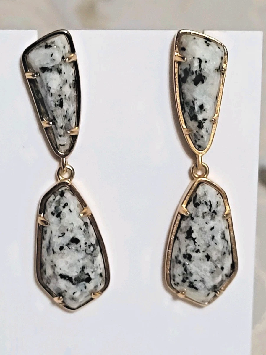 Pendientes Radley Huggies Chapados En Oro Rosa 18k - Con Piedras Transparentes Y Diseño De Perro