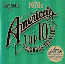 Casey Kasem Presents America's Top &Tau;en Hits (CD)DISC+FRONT&BACKCVRART-NOCASE-VG