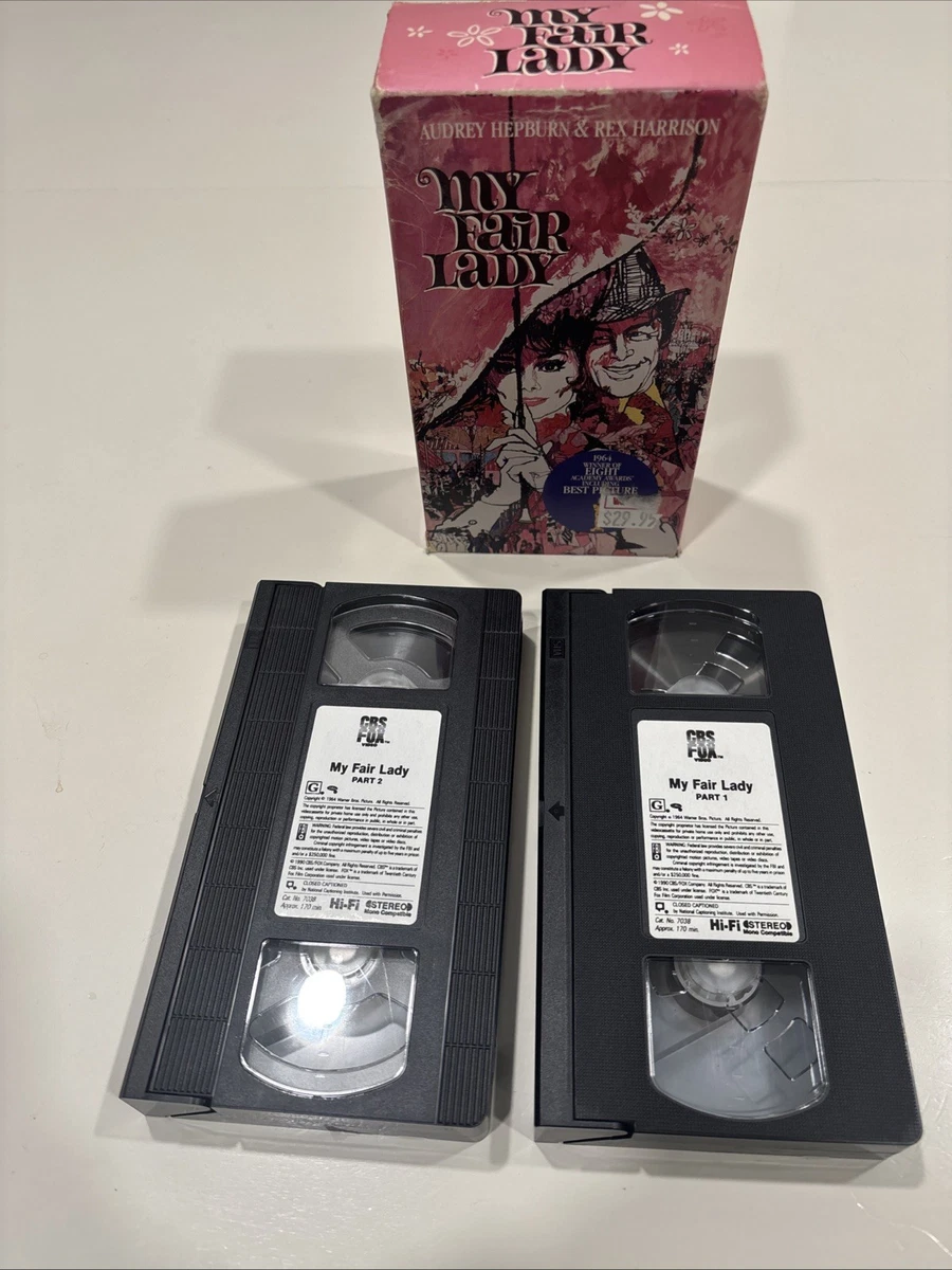 My Fair Lady (1964 film) VHS Tapes for sale | eBay