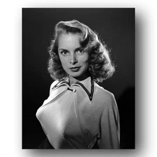 Janet Leigh actress iconic beauty soft smile black and white 8x10 Photo
