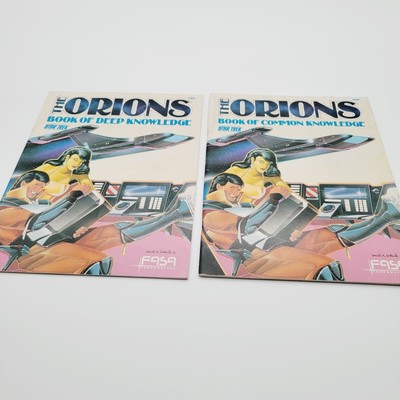 Star Trek The Orions Book of Common Knowledge and Book of Deep Knowledge Set