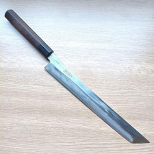 Handmade Kiritsuke Yanagiba Knife Aogami 2 Steel Polished Japanese Blade