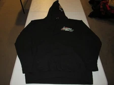 Rod Wave Beautiful Mind Tour Men's Black Hooded Sweatshirt Rap Concert Size XL