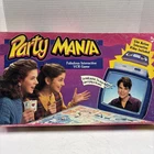 Vintage 1993 Parker Brothers Party Mania VCR Interactive Board Game