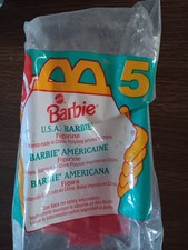 BARBIE McDonalds Happy Meal Toy 5 1995 USA Olympics New In Package