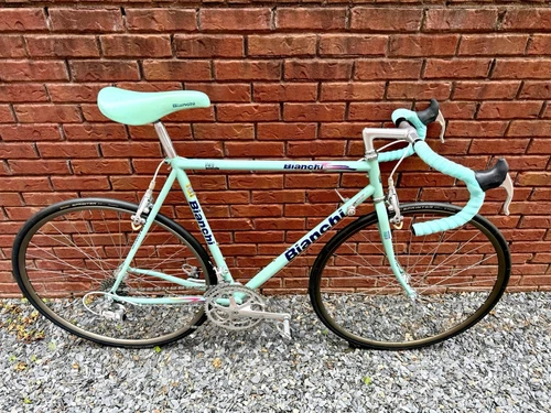 Vintage Early 90’s Bianchi Mega Pro 57cm Bicycle, Campy Delta Group