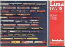 LIMA OO , O & N GAUGE MODEL RAILWAYS PRODUCT RANGE CATALOGUE (1977/78 EDITION )