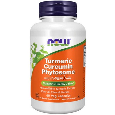 Curcumin Phytosome 60 Vcaps 500 mg by Now Foods