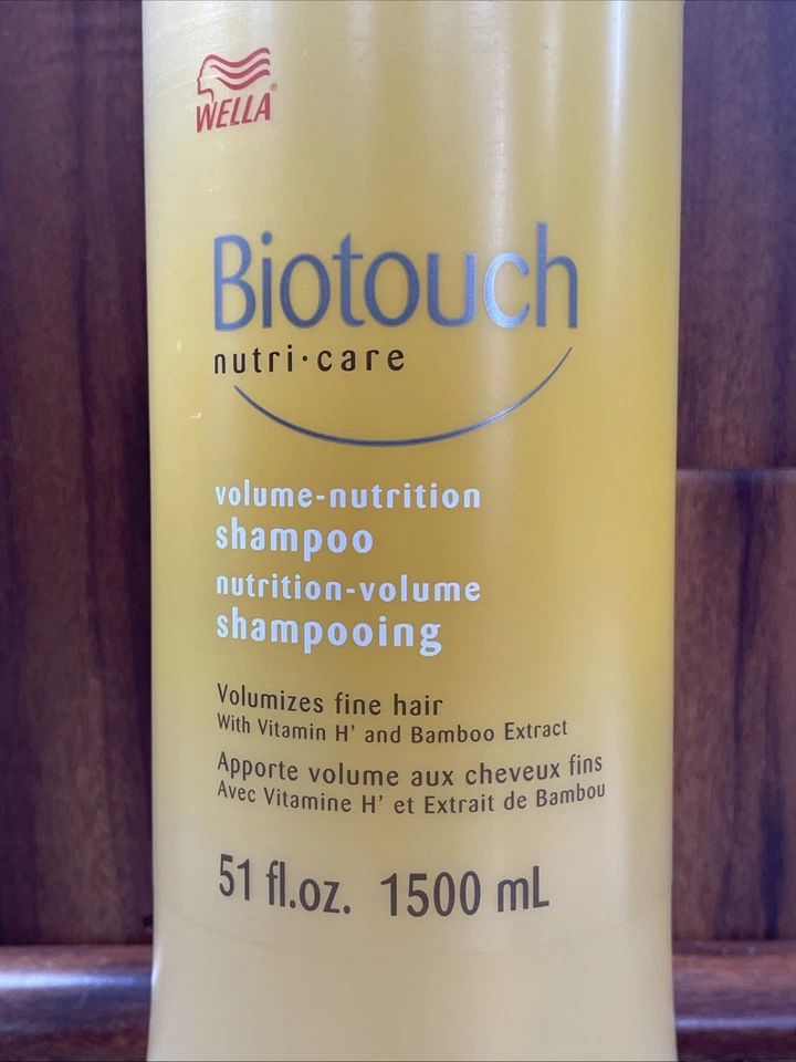 WELLA Biotouch Volume Nutrition Shampoo 51oz - Image 2 of 4