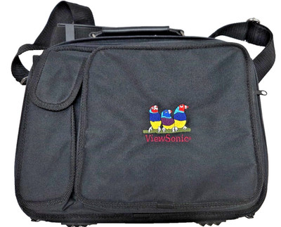 Viewsonic Logo Projector / Laptop Carry Case Bag 13'' x 10'' x 3'' In Black