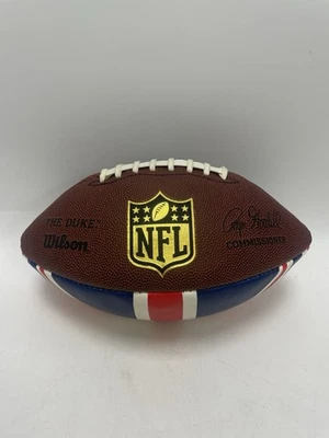 Authentic Wilson “The Duke” Official NFL Ball - Union Jack Signed ‘Commissioner’ - Image 1 of 4