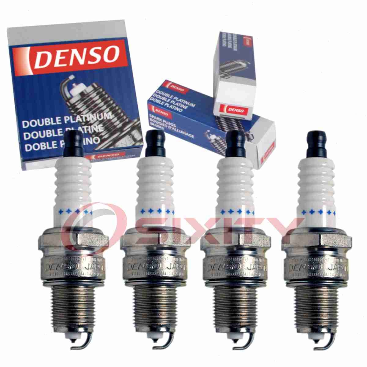 4 pc Denso Platinum Long Life Spark Plugs for 1983-1988 Dodge 600 2.2L 2.5L ih
