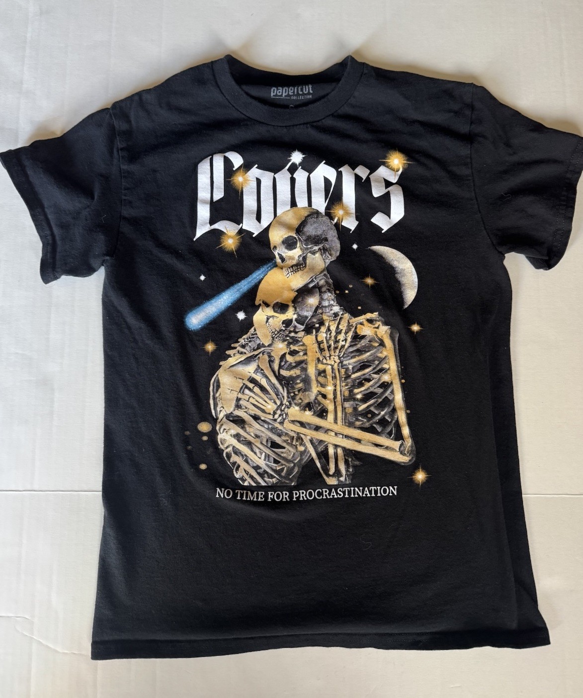 Papercut Collection Lovers Mens Graphic Tee Grunge Skater Sh