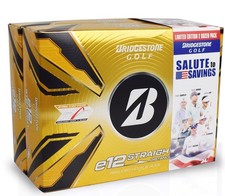New Bridgestone e12 Straight Golf Balls 24-Ball White