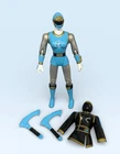 Power Rangers Ninja Storm Blue Wind Ninja Battle Vintage 2003 Bandai