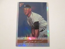 2003 Topps Baseball Gallery HOF Variation Press Proof Whitey Ford New York