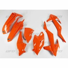 Kit plastique UFO moto enduro KTM EXC/EXC-F 250/300/350/450 2017 - 2019 orange