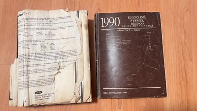 1990-1999 Ford Truck OEM Service Manuals In Print Format - Foto 5