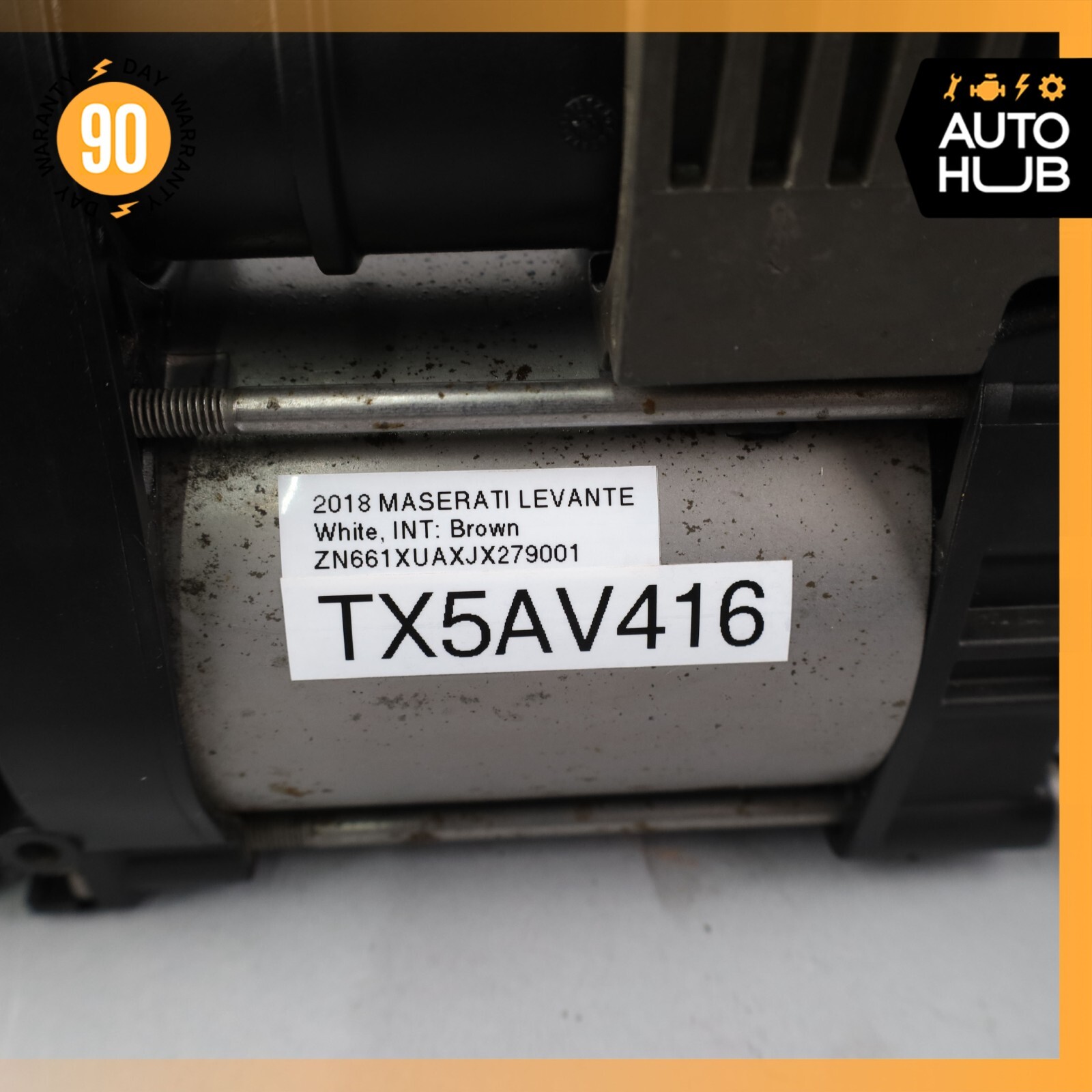 17-24 Maserati Levante M161 Airmatic Air Suspension Compressor Pump OEM 73k