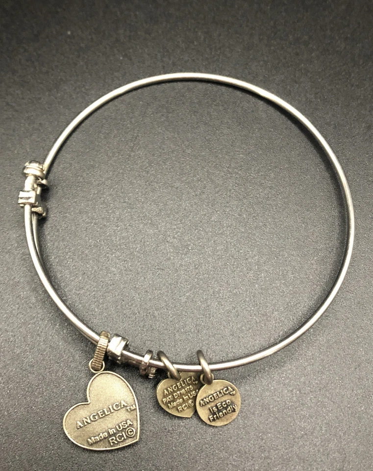 Pulsera Angélica Apilable Hija Dijes Reciclaje Mariposa Dijes Joyería E4 Foto 3 de 4