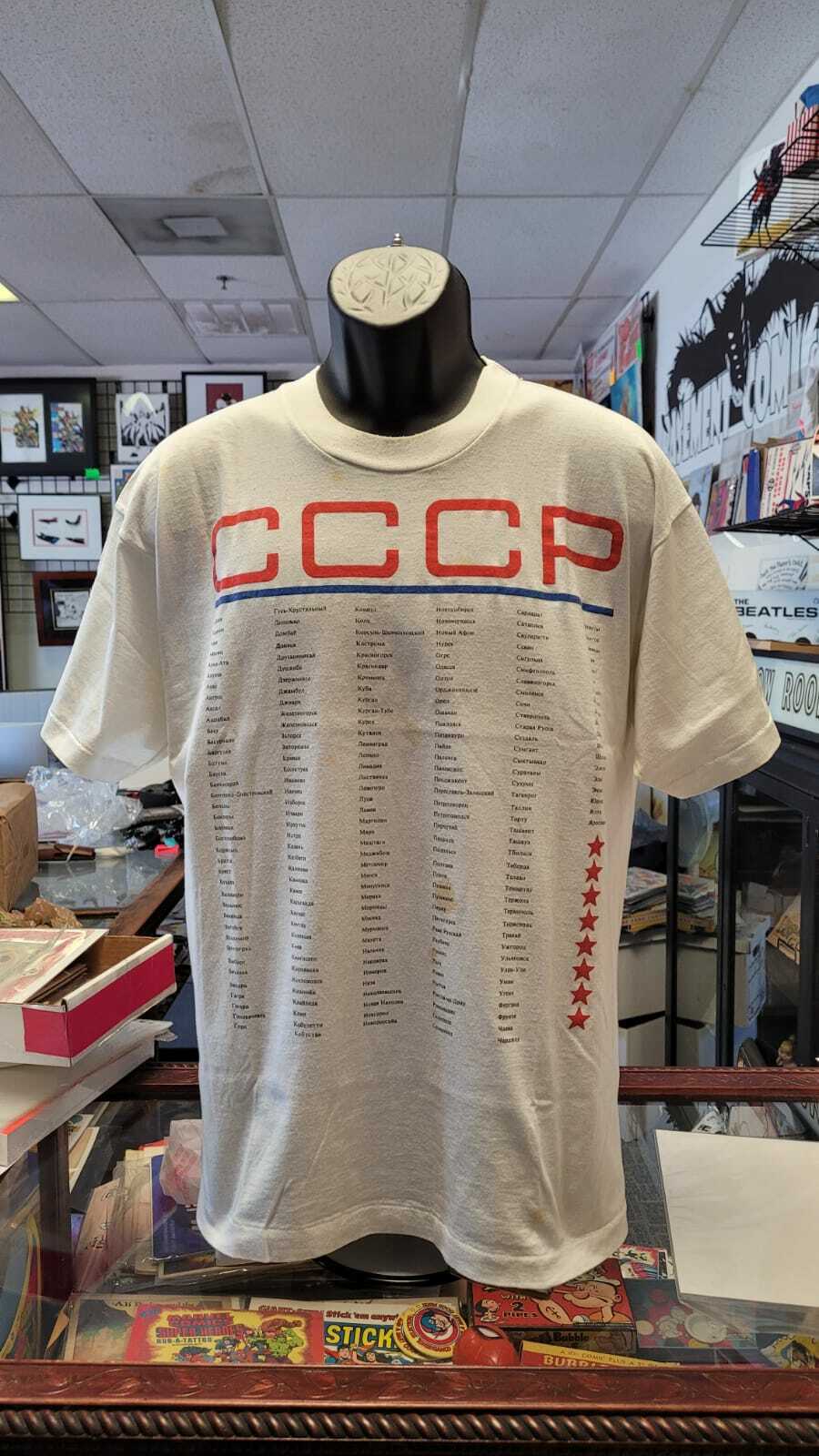 Scorpions CCCP Eastern Europe 1985 Tour t-Shirt - image 1