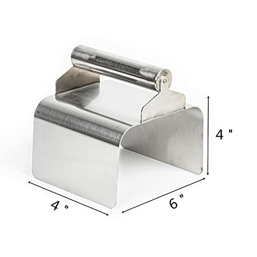 Landscape Curb Trowel Stainless Steel Concrete Curbing Trowel 4â€ x 6â