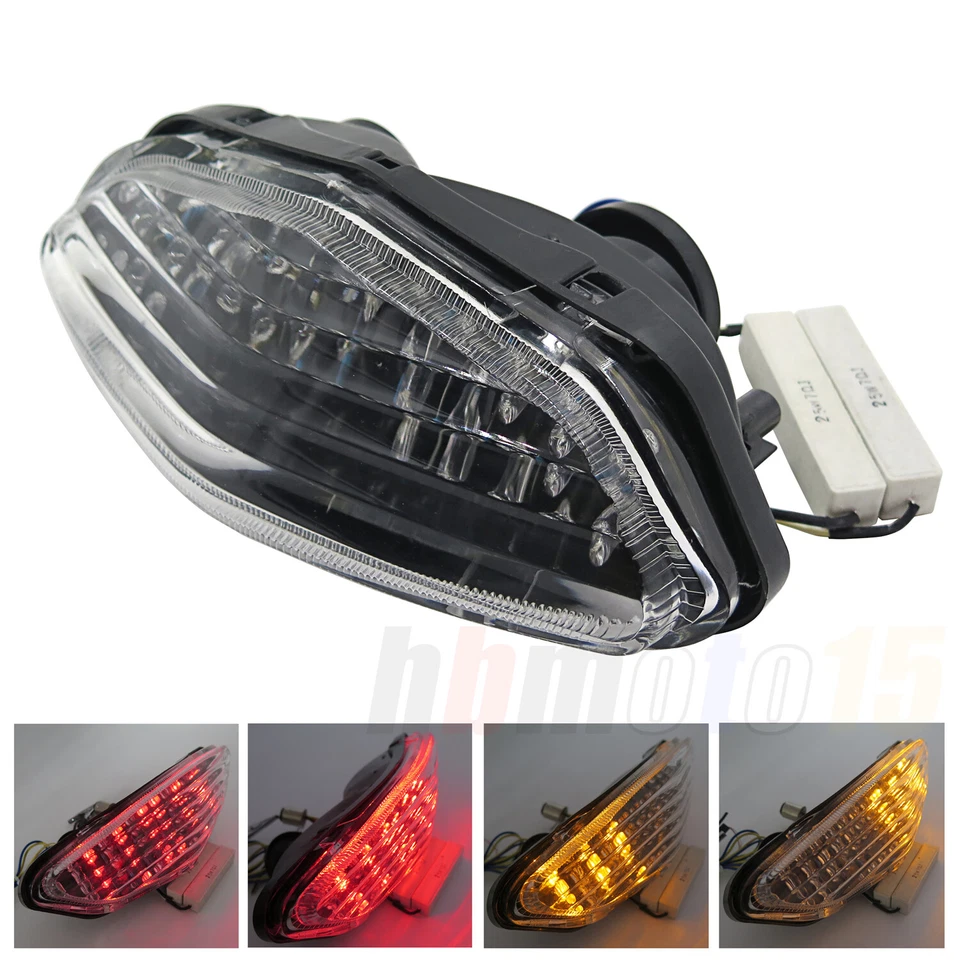 Clear Tail light w/ Turn Signal  For 2003- 2008 Suzuki Dl 650 1000 V-Strom - Image 2 of 4