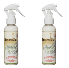 2x Wachs f. Wachsjacken- Scippis Oilskin-Spray 125 ml - Imprägnierung Wachsspray