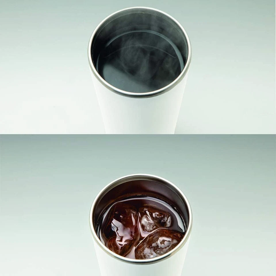 Vaso de acero inoxidable con tapa ZOJIRUSHI mantener caliente/frío 0,45 L de Japón Foto 3 de 4