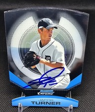 2011 Bowman Chrome Futures Refractor Jacob Turner Rookie Signed Auto #24 Tigers