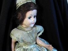 Vtg Hard Plastic Doll By Plastic Molded Arts Co. New York