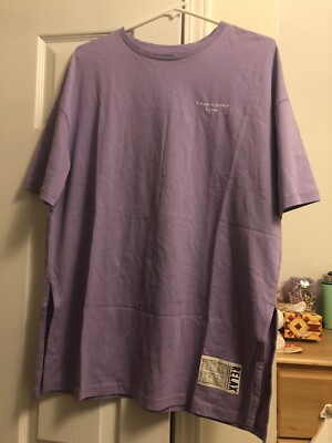 Womens ONLY Purple Oversized Graphic 