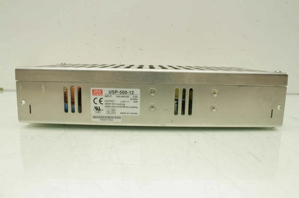 Convertidor de CA cerrado Mean Well USP-500-12, 42A @ +12V Foto 2 de 4