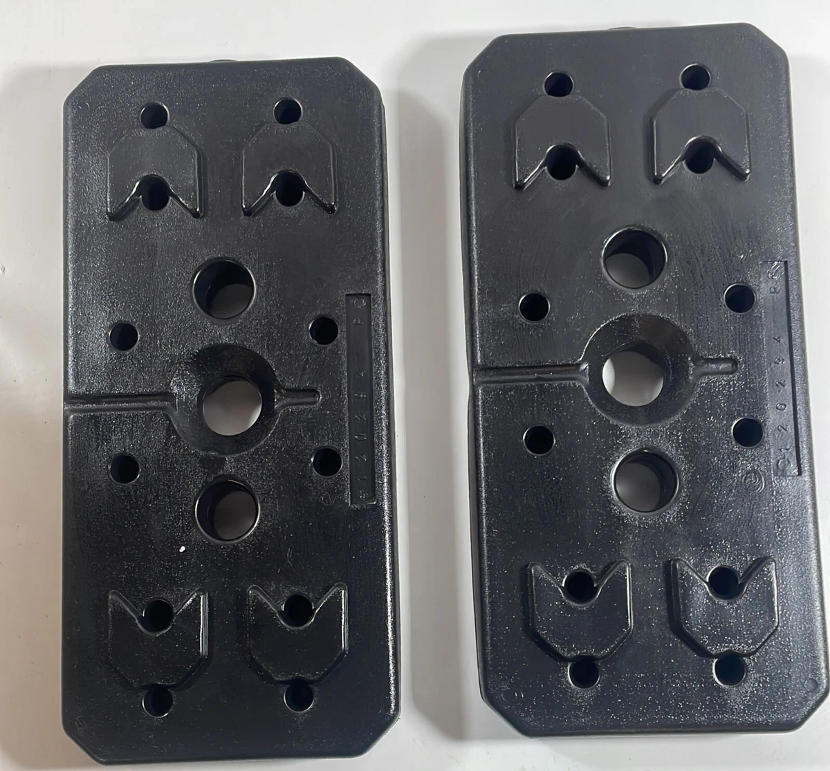 Set of two Weider Pro Power 12.5 Lbs Vinyl Rectangle Weight Plate