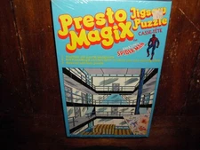 VINTAGE SPIDER-MAN PRESTO MAGIX PUZZLE RARE MARVEL AVENGERS CASE STOCK MINT 1981