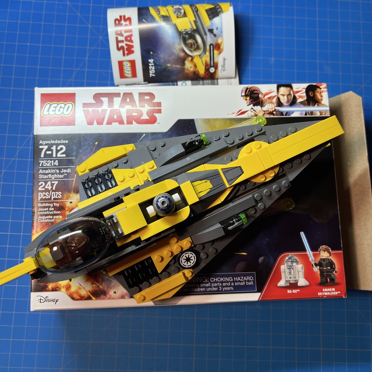 lego star wars anakins jedi starfighter 75214 Complete With Box