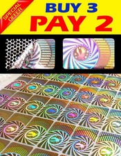 270 HOLOGRAM TAMPER PROOF STICKER LABEL VOID IF REMOVED - 1x0.6 INCH - 25x15 MM