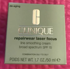 Clinique Repairwear Laser Focus Line Smoothing Cream Spf 15 - Combination Oil...