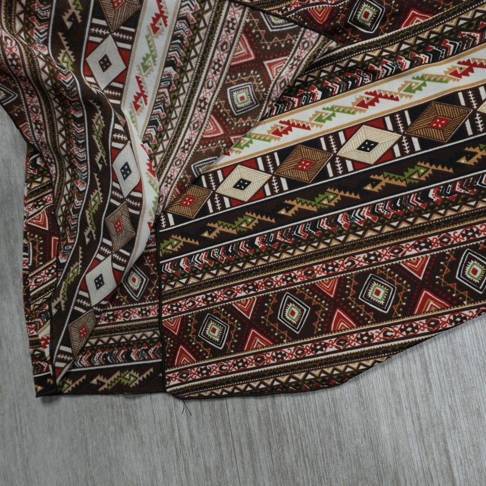 Top vintage Y2K para mujer boho festival azteca sin mangas talla M Foto 4 de 4