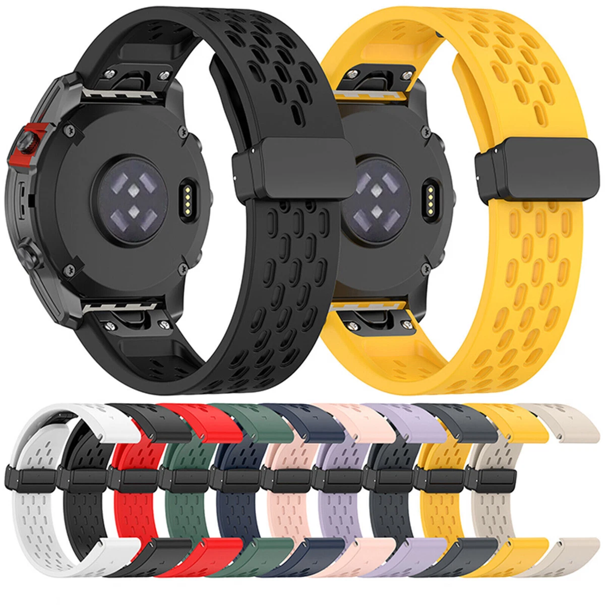 00 Garmin Quickfit 22 Cinturino in Silicone per Fenix 5 00 Garmin Quickfit 22 Cinturino in Silicone per Fenix 5