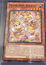 Yugioh! Prank-Kids Rocksies - SAST-EN022 - Common - 1st Edition Near Mint, Engli